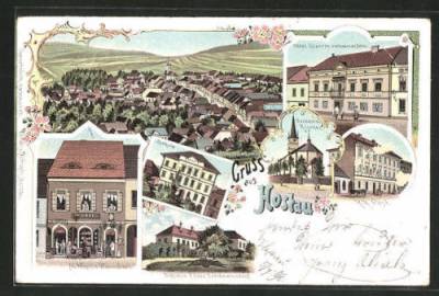Hostouň v roce 1898